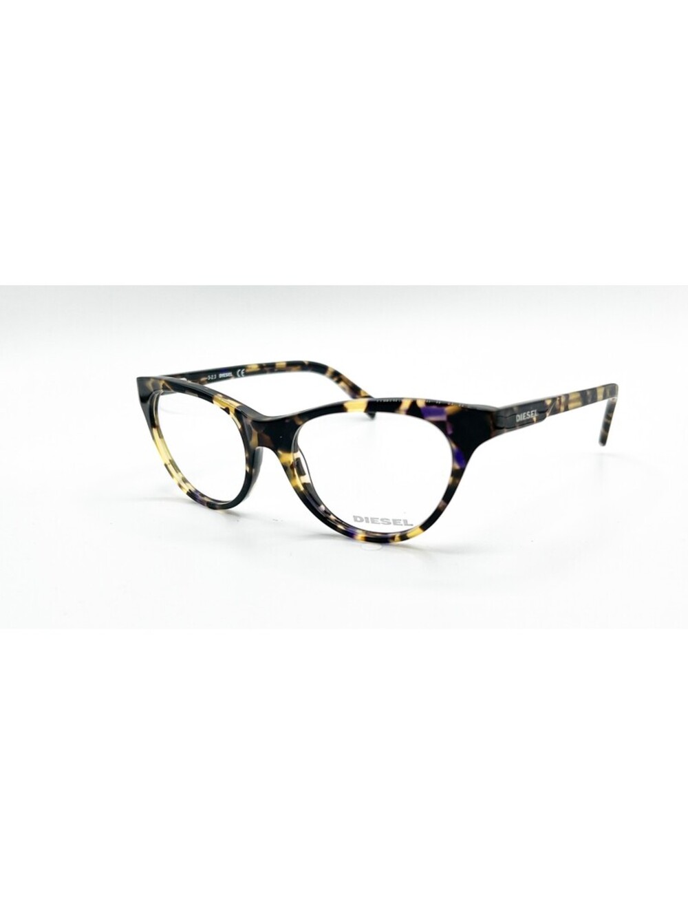 Diesel Dl5056 056 Havana Multi Authentic Eyeglasses 50-16-140